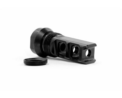 2BO 2 PORT MUZZLE BRAKE 223 CALIBER 1/2''X28