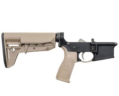 COMPLETE WIDEBODY LOWER RECEIVER WITH MOD-2-SOPMOD STOCK FDE