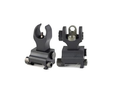 MANUAL FRONT (HK) & REAR (A2) SIGHT COMBO PICATINNY BLACK