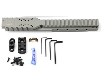 HANNIBAL RAIL FOR RUGER MINI-14 & THIRTY-2008/LATER GRAY