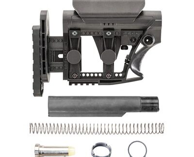 MBA-3 CARBINE BUTTSTOCK W/308/7.62 BUFFER ASSEMBLY BLACK