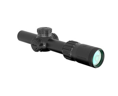 TOMAHAWK II LPVO 1-4X24MM SFP ILLUMINATED RED BDC BLACK