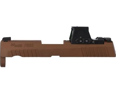 SLIDE ASSEMBLY P320X 3.6''  9MM LUGER W/ROMEO-X SIGHT COYOTE