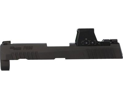 SLIDE ASSEMBLY P320X 3.9'' 9MM LUGER W/ROMEO-X SIGHT BLACK