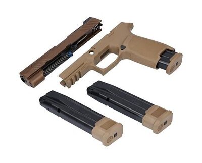 X-CHANGE KIT P320FS-M17 4.7'' 9MMLUGER (1)17RD(2)21RD MAG COY