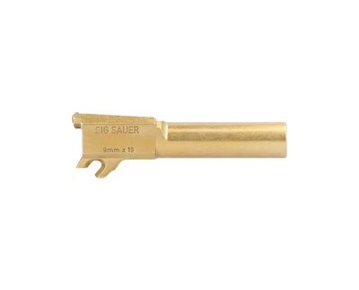 P365 3.1''BBL 9MM LUGER W/LCI NON-THREADED GOLD