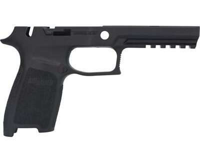 GRIP MODULE P320-FS W/MANUAL SAFETY 9/40/357 BLACK