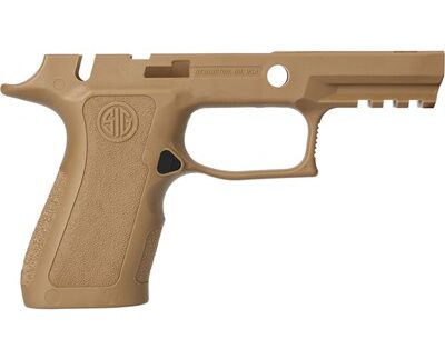 GRIP MODULE P320-X COMPACT W/MANUAL SAFETY 9/40/357 COYOTE