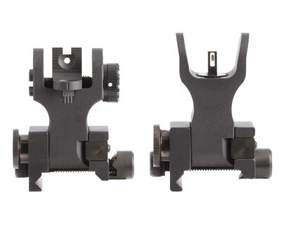 AR-15 TRITIUM FLIP-UP SIGHT WITH CSAT & TRITIUM STRIPE