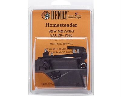 H027 HOMESTEADER S&W M&P/SIG P320 9MM MAGAZINE WELL ADAPTOR