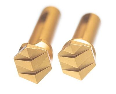 ENHANCED TAKEDOWN PINS FOR AR-15 GOLD