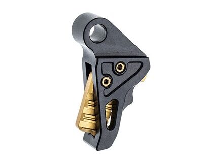 ITTS TRIGGER FOR SPRINGFIELD HELLCAT BLACK W/GOLD HARDWARE