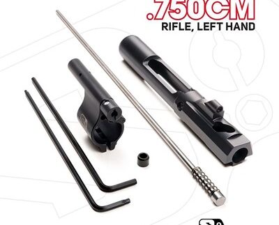 AR-15 ADJ PISTON SYSTEM W/CLAMPON .750'' GAS BLOCK RIFLE LH