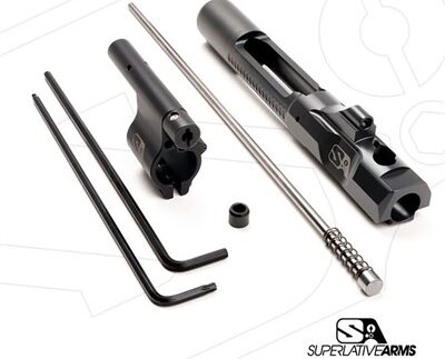 AR-15 ADJ PISTON SYSTEM W/CLAMPON .625'' GAS BLOCK CARBINE RH