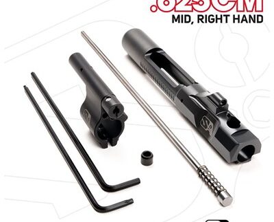 AR-15 ADJ PISTON SYSTEM W/CLAMPON .625'' GAS BLOCK MID RH