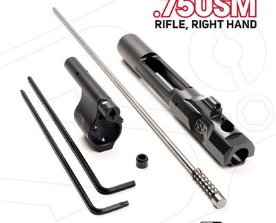 AR-15 ADJ PISTON SYSTEM W/SOLID .750'' GAS BLOCK RIFLE RH