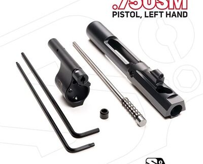AR-15 ADJ PISTON SYSTEM W/SOLID .750'' GAS BLOCK PISTOL LH