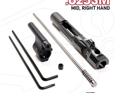 AR-15 ADJ PISTON SYSTEM W/SOLID .625'' GAS BLOCK MIDLENGTH RH
