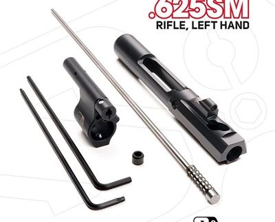 AR-15 ADJ PISTON SYSTEM W/SOLID .625'' GAS BLOCK RIFLE LH