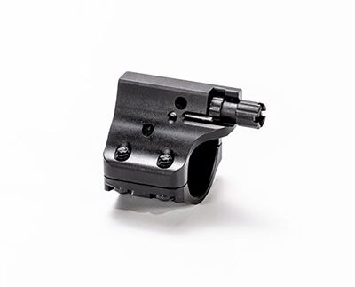 D2 SERIES ULTRA LOW PROFILE .875 ADJ GAS BLOCK WITH DETENT
