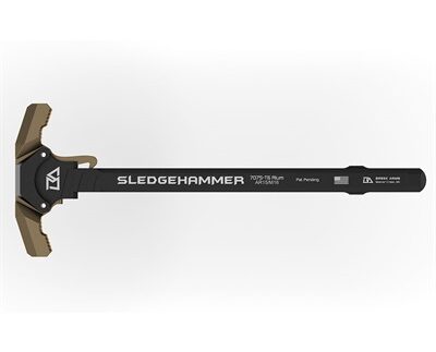AR-15 SLEDGEHAMMER AMBI CHARGING HANDLE FDE