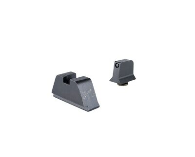 SUPPRESSOR/OPTIC HEIGHT SIGHT SET BLACK/BLACK STD GLOCKS