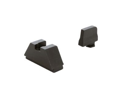 2XL OPTIC COMP SIGHTS SERRATED FRONT .350''F/.429''R FOR GLOCK