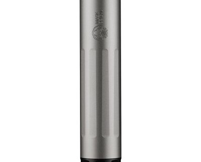 MASK 22 LONG RIFLE RIMFIRE DIRECT THREAD SUPPRESSOR SILVER