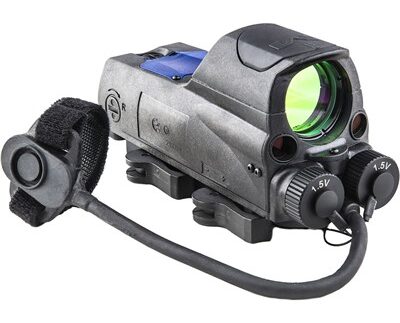 MOR PRO 4.3 MOA GREEN DOT/LASER POINTER/IR REFLEX SIGHT BLK