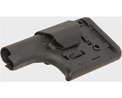 DESIGNATED MARKSMAN RIFLE (DMR) 5.56X45 NATO BUTTSTOCK BLACK