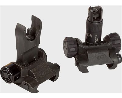 AR-15 IMPERIAL BUIS SIGHT SET BLACK