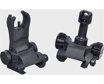 FLIP-UP BATTLE SIGHTS FOR 5.56MM & 7.62MM BLACK