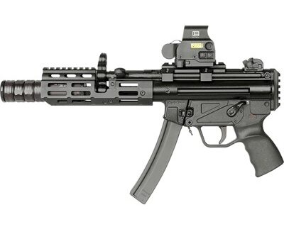 SUPPRESSOR HANDGUARD 7.375'' M-LOK FOR H&K MP5K BLACK