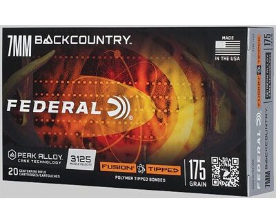 FUSION TIPPED 7MM BACKCOUNTRY 175GR POLYMER TIPPED 20/BOX