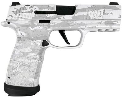 P365-XMACRO TACOPS 9MM 3.7'' BBL (4)17RD WHITE MULTI CAMO