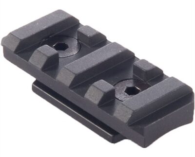 DIRECT THREAD MODULAR RAIL PICATINNY ALUMINUM BLACK 2''