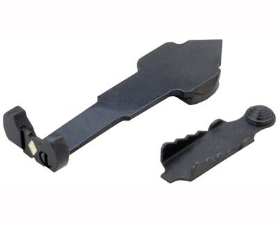 RIFLE DOVETAIL #64 SEMIBUCKHORN SHORTSHANK REARSIGHT BLK
