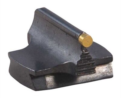 .343'' BARREL MOUNTED 1/16'' 34-W FRONT SIGHT BRASS GOLD