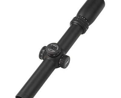 S-TAC 1-7X24MM SFP ILLUMINATED MIL-HASH RETICLE BLACK