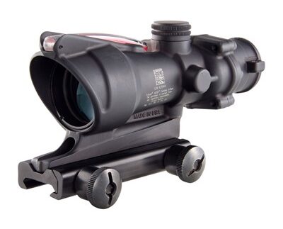 ACOG BAC 6.8 SPC 4X32MM FIXED RED HORSESHOE/DOT W/TA51 BLACK