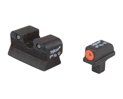 1911 COLT CUT HD NIGHT SIGHT SET ORANGE FRONT OUTLINE