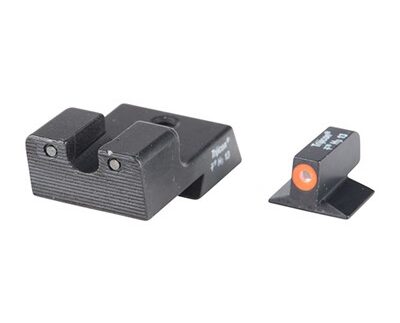 1911 NOVAK CUT HD NIGHT SIGHT SET ORANGE FRONT OUTLINE