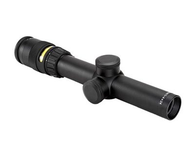 ACCUPOINT 1-4X24MM SFP ILLUM AMBER DUPLEX CROSSHAIR