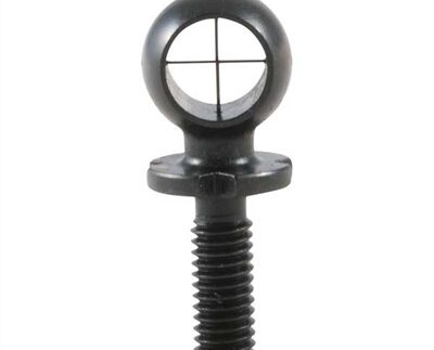 CROSSHAIRS STANDARD HOODED FRONT SIGHT  BRASS BLACK