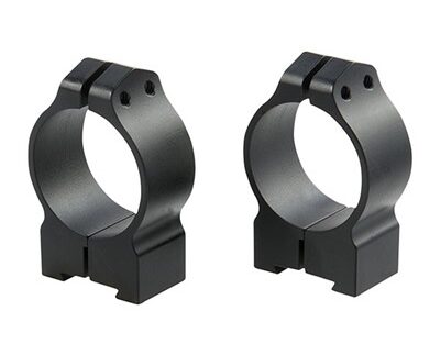 30MM MEDIUM (1.015'') 16MM DOVETAIL RINGS, BLACK