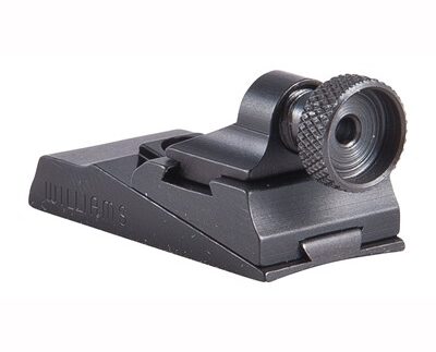 REMINGTON 700 ADJ PEEP WGRS RECEIVER REAR SIGHT BLACK