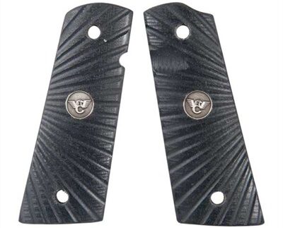 FULLSIZE, BLK G10, STARBURST, FLAT GRIP
