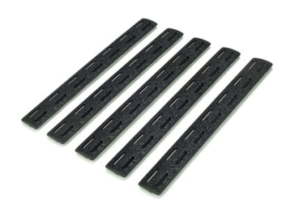 MCMR RAIL PANEL KIT - BLACK, 5.5", 5/PK