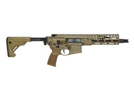 SIG SAUER MCX SBR 300BLK 9" FDE, FOLDING TELESTOCK, 1-30RD MAG