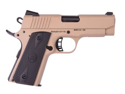 ROCK ISLAND ARMORY M1911-A1 CS TACT 9MM FDE     #